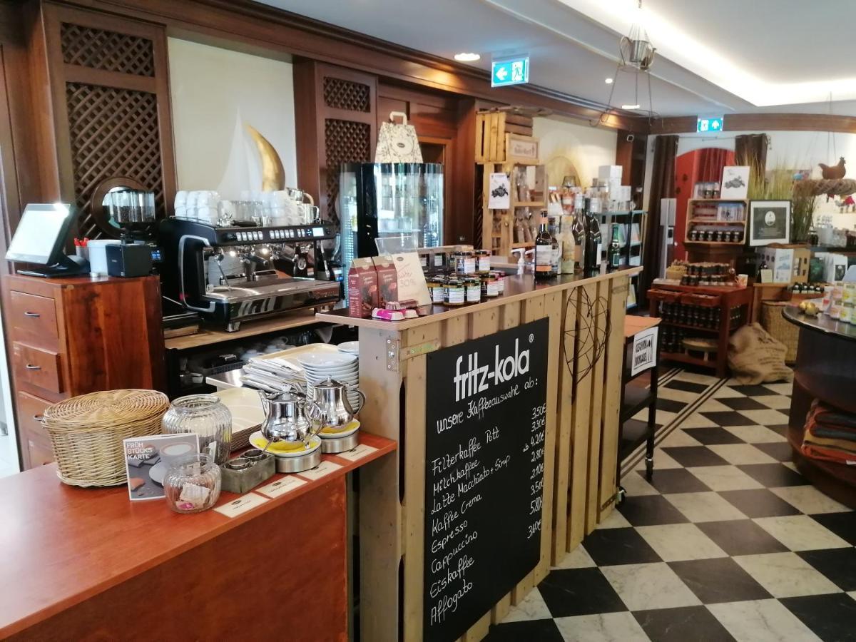 Pension Sanddorn Mit Cafe Carlssons Binz Buitenkant foto